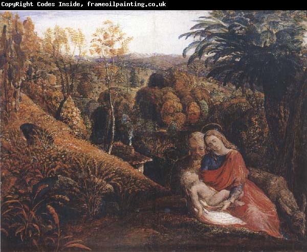 Samuel Palmer Rest on the Flight into Egypt or Holy Family
